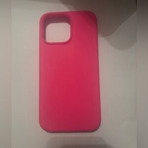 Neon Pink iPhone 14 Pro Max Case